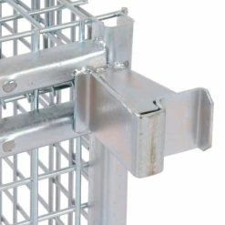 Nashville Wire Products Folding Wire Container GC324028S4 40x32x34-1/2 2" Mesh Size 3000-4000 Lb. Cap -Containers & Organizers Sales Store 269408 16