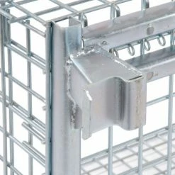 Nashville Wire Products Folding Wire Container GC324028S4 40x32x34-1/2 2" Mesh Size 3000-4000 Lb. Cap -Containers & Organizers Sales Store 269408 17