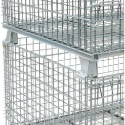 Nashville Wire Products Folding Wire Container GC404824S4 48x40x30-1/2 3000-4000 Lb. Cap -Containers & Organizers Sales Store 269409 14