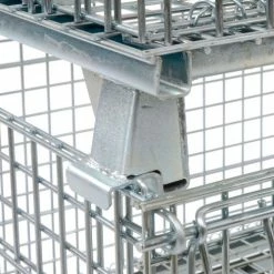 Nashville Wire Products Folding Wire Container GC404824S4 48x40x30-1/2 3000-4000 Lb. Cap -Containers & Organizers Sales Store 269409 15