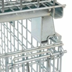 Nashville Wire Products Folding Wire Container GC404824S4 48x40x30-1/2 3000-4000 Lb. Cap -Containers & Organizers Sales Store 269409 16