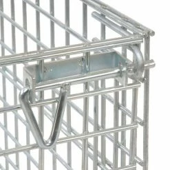 Nashville Wire Products Folding Wire Container GC404830E4 48x40x36-1/2 3000-4000 Lb Cap.Drop Gate 40" Side -Containers & Organizers Sales Store 269411 05