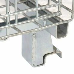 Nashville Wire Products Folding Wire Container GC404830E4 48x40x36-1/2 3000-4000 Lb Cap.Drop Gate 40" Side -Containers & Organizers Sales Store 269411 09