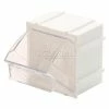 Quantum Storage Systems Quantum Tip Out Interlocking Bin QTB409 2-1/2 x 2 x 2-3/4 White - Pkg Qty 9