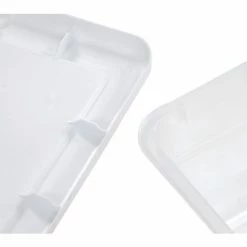 Sterilite 16558010 Clear Storage Tote With Lid 28 Quart 23x16-1/4x6 - Pkg Qty 10 -Containers & Organizers Sales Store 269459 08