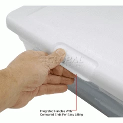 Sterilite 16558010 Clear Storage Tote With Lid 28 Quart 23x16-1/4x6 - Pkg Qty 10 -Containers & Organizers Sales Store 269459 4wco