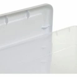 Sterilite 16598008 Clear Storage Tote With Lid 56 Quart 23x16-1/4x12-3/8 - Pkg Qty 8 -Containers & Organizers Sales Store 269460 04