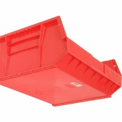 Global Industrial™ Plastic Stack & Hang Bin, 16-1/2"W x 14-3/4"D x 7"H, Red - Pkg Qty 6 -Containers & Organizers Sales Store 269686RD 06