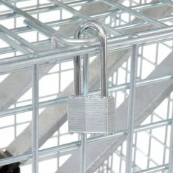 Nashville Wire Products Folding Wire Container GC324028S4L 40x32x34-1/2 3000-4000 Lb. Cap with Lid -Containers & Organizers Sales Store 269749 21