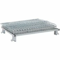 Nashville Wire Products Folding Wire Container GC324028S4L 40x32x34-1/2 3000-4000 Lb. Cap with Lid -Containers & Organizers Sales Store 269749 26