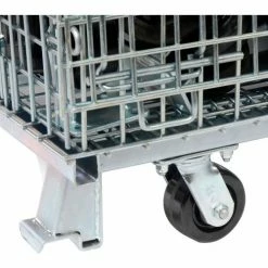 Nashville Wire Products Folding Wire Container GC324028S4L 40x32x34-1/2 3000-4000 Lb. Cap with Lid -Containers & Organizers Sales Store 269749 29