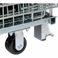 Nashville Wire Products Folding Wire Container GC324028S4L 40x32x34-1/2 3000-4000 Lb. Cap with Lid -Containers & Organizers Sales Store 269749 30