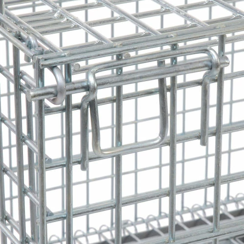 Nashville Wire Products Folding Wire Container GC404830S4L 48x40x36-1/2 3000-4000 Lbs.Cap.Drop Gate 48" w/Lid 8 Nashville Wire Products Folding Wire Container GC404830S4L 48x40x36-1/2 3000-4000 Lbs.Cap.Drop Gate 48" w/Lid - Image 8