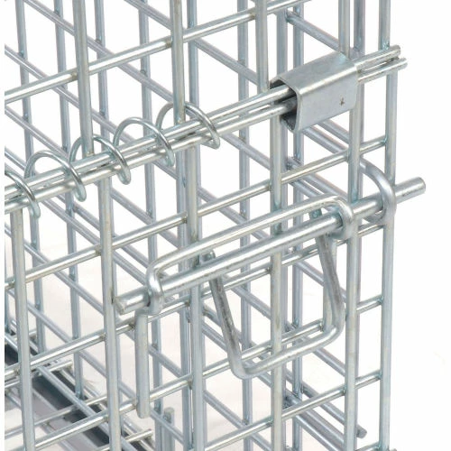Nashville Wire Products Folding Wire Container GC404830S4L 48x40x36-1/2 3000-4000 Lbs.Cap.Drop Gate 48" w/Lid 9 Nashville Wire Products Folding Wire Container GC404830S4L 48x40x36-1/2 3000-4000 Lbs.Cap.Drop Gate 48" w/Lid - Image 9
