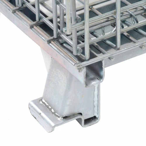 Nashville Wire Products Folding Wire Container GC404830S4L 48x40x36-1/2 3000-4000 Lbs.Cap.Drop Gate 48" w/Lid 13 Nashville Wire Products Folding Wire Container GC404830S4L 48x40x36-1/2 3000-4000 Lbs.Cap.Drop Gate 48" w/Lid - Image 13