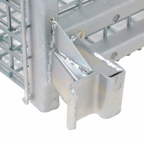 Nashville Wire Products Folding Wire Container GC404830S4L 48x40x36-1/2 3000-4000 Lbs.Cap.Drop Gate 48" w/Lid 14 Nashville Wire Products Folding Wire Container GC404830S4L 48x40x36-1/2 3000-4000 Lbs.Cap.Drop Gate 48" w/Lid - Image 14