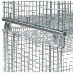 Nashville Wire Products Folding Wire Container GC404830S4L 48x40x36-1/2 3000-4000 Lbs.Cap.Drop Gate 48" w/Lid 35 Nashville Wire Products Folding Wire Container GC404830S4L 48x40x36-1/2 3000-4000 Lbs.Cap.Drop Gate 48" w/Lid -Containers & Organizers Sales Store 269751 16