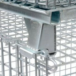 Nashville Wire Products Folding Wire Container GC404830S4L 48x40x36-1/2 3000-4000 Lbs.Cap.Drop Gate 48" w/Lid 36 Nashville Wire Products Folding Wire Container GC404830S4L 48x40x36-1/2 3000-4000 Lbs.Cap.Drop Gate 48" w/Lid -Containers & Organizers Sales Store 269751 17