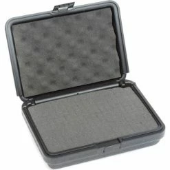 Western Case Plastic Protective Storage Cases with Pinch Tear Foam, 10"x7-1/2"x2-3/4", Black