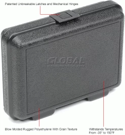 Western Case Plastic Protective Storage Cases with Pinch Tear Foam, 10"x7-1/2"x2-3/4", Black 21 Western Case Plastic Protective Storage Cases with Pinch Tear Foam, 10"x7-1/2"x2-3/4", Black -Containers & Organizers Sales Store 270230 2wco