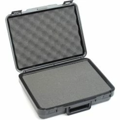 Western Case Plastic Protective Storage Cases with Pinch Tear Foam, 13-1/2"x10"x3-3/4", Black