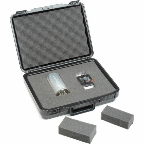 Western Case Plastic Protective Storage Cases with Pinch Tear Foam, 13-1/2"x10"x3-3/4", Black 3 Western Case Plastic Protective Storage Cases with Pinch Tear Foam, 13-1/2"x10"x3-3/4", Black - Image 3