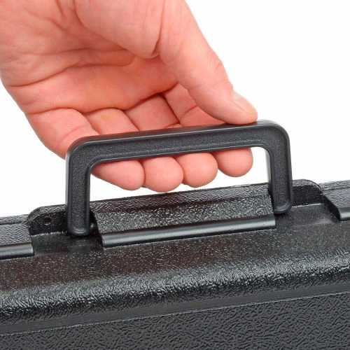 Western Case Plastic Protective Storage Cases with Pinch Tear Foam, 13-1/2"x10"x3-3/4", Black 8 Western Case Plastic Protective Storage Cases with Pinch Tear Foam, 13-1/2"x10"x3-3/4", Black - Image 8