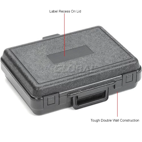 Western Case Plastic Protective Storage Cases with Pinch Tear Foam, 13-1/2"x10"x3-3/4", Black 10 Western Case Plastic Protective Storage Cases with Pinch Tear Foam, 13-1/2"x10"x3-3/4", Black - Image 10