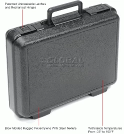 Western Case Plastic Protective Storage Cases with Pinch Tear Foam, 13-1/2"x10"x3-3/4", Black 23 Western Case Plastic Protective Storage Cases with Pinch Tear Foam, 13-1/2"x10"x3-3/4", Black -Containers & Organizers Sales Store 270231 2wco