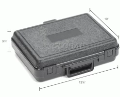 Western Case Plastic Protective Storage Cases with Pinch Tear Foam, 13-1/2"x10"x3-3/4", Black 25 Western Case Plastic Protective Storage Cases with Pinch Tear Foam, 13-1/2"x10"x3-3/4", Black -Containers & Organizers Sales Store 270231 dim