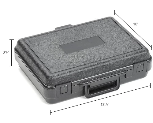 Western Case Plastic Protective Storage Cases with Pinch Tear Foam, 13-1/2"x10"x3-3/4", Black 13 Western Case Plastic Protective Storage Cases with Pinch Tear Foam, 13-1/2"x10"x3-3/4", Black - Image 13