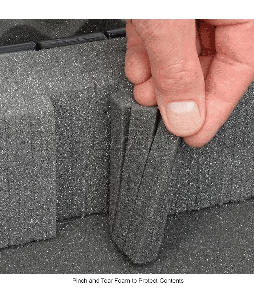 Western Case Plastic Protective Storage Cases with Pinch Tear Foam, 17"x12"x5-1/2", Black 12 Western Case Plastic Protective Storage Cases with Pinch Tear Foam, 17"x12"x5-1/2", Black - Image 12