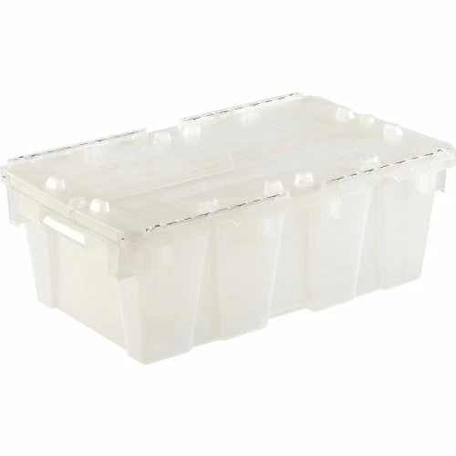ORBIS Flipak® Attached Lid Container FP075 -19-7/8 x 11-3/4 x 7-1/4, Clear 1 ORBIS Flipak® Attached Lid Container FP075 -19-7/8 x 11-3/4 x 7-1/4, Clear