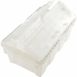 ORBIS Flipak® Attached Lid Container FP075 -19-7/8 x 11-3/4 x 7-1/4, Clear 12 ORBIS Flipak® Attached Lid Container FP075 -19-7/8 x 11-3/4 x 7-1/4, Clear -Containers & Organizers Sales Store 270296 03