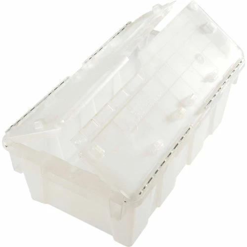 ORBIS Flipak® Attached Lid Container FP075 -19-7/8 x 11-3/4 x 7-1/4, Clear 4 ORBIS Flipak® Attached Lid Container FP075 -19-7/8 x 11-3/4 x 7-1/4, Clear - Image 4