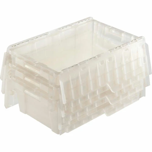 ORBIS Flipak® Attached Lid Container FP075 -19-7/8 x 11-3/4 x 7-1/4, Clear 7 ORBIS Flipak® Attached Lid Container FP075 -19-7/8 x 11-3/4 x 7-1/4, Clear - Image 7