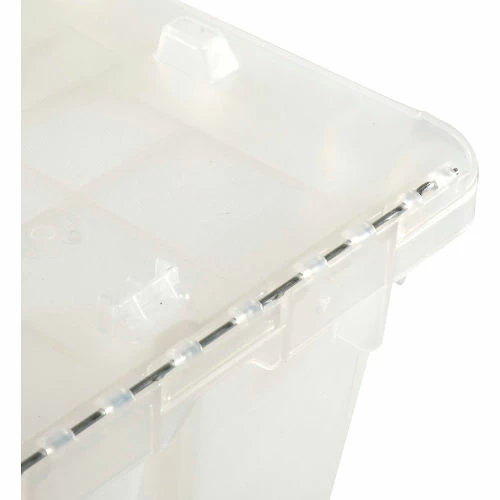 ORBIS Flipak® Attached Lid Container FP075 -19-7/8 x 11-3/4 x 7-1/4, Clear 8 ORBIS Flipak® Attached Lid Container FP075 -19-7/8 x 11-3/4 x 7-1/4, Clear - Image 8