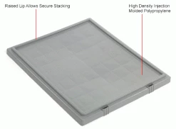 Global Industrial Lid LID241 for Stack and Nest Storage Container SNT240, Gray - Pkg Qty 3 29 Global Industrial Lid LID241 for Stack and Nest Storage Container SNT240, Gray - Pkg Qty 3 -Containers & Organizers Sales Store 274324GY 1wco