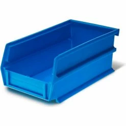 Triton Products LocBin, 3-220B, 7-3/8"L x 4-1/8"W x 3"H, Blue (24 pc)