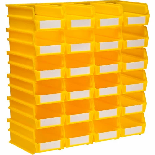 Triton Products LocBin, 3-220Y, 7-3/8"L x 4-1/8"W x 3"H, Yellow (24 pc) 2 Triton Products LocBin, 3-220Y, 7-3/8"L x 4-1/8"W x 3"H, Yellow (24 pc) - Image 2