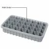 Dandux Width Divider 50P0004047 for Dividable Nesting Box 50P1805050, Gray - Pkg Qty 6