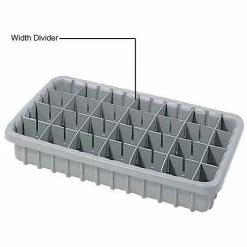 Dandux Width Divider 50P0010067 for Dividable Nesting Box 50P1811070, Gray - Pkg Qty 6