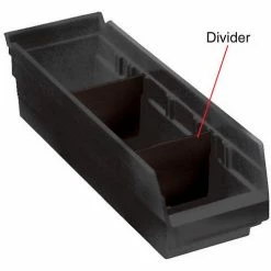 Quantum Storage Systems Quantum Conductive Bin Divider DSB109/110/116CO Fits 11"Wx4"H Bins