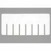 Dandux Width Divider 50P0008035 for Dividable Stackable Box 50P0110042, White - Pkg Qty 6