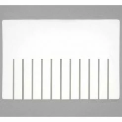 Dandux Width Divider 50P0018110 for Dividable Stackable Box 50P0114120, White - Pkg Qty 6