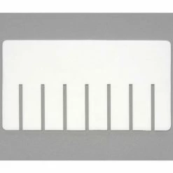 Dandux Width Divider 50P0011053 for Dividable Stackable Box 50P0224060,50P0224070, 50P0224080, White - Pkg Qty 6