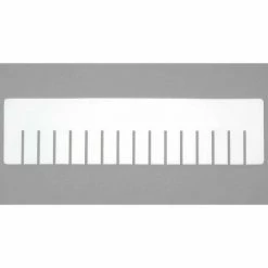 Dandux Length Divider 50P0023043 for Dividable Stackable Box 50P0114050, White - Pkg Qty 6