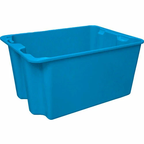 MFG Tray Molded Fiberglass Toteline Nest and Stack Tote 780708 - 27-1'2" x 20" x 14-1/8", Blue - Pkg Qty 5 1 MFG Tray Molded Fiberglass Toteline Nest and Stack Tote 780708 - 27-1'2" x 20" x 14-1/8", Blue - Pkg Qty 5