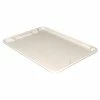 MFG Tray Molded Fiberglass Toteline Nest and Stack Lid 780618 - 25-1/4" x 18", Pkg Qty 5, White - Pkg Qty 5