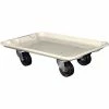 MFG Tray Molded Fiberglass Toteline Dolly 780438 for 20-1/2" x 12-7/8" x 8" Tote, White